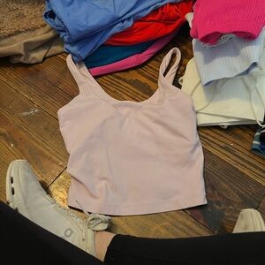 lululemon athletica Pink Crop Top